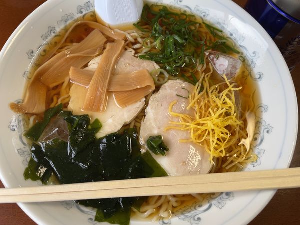 「夏季限定：冷たい中華750+アイスコーヒーのセット150円」@来っ茶、おしょうしなの写真