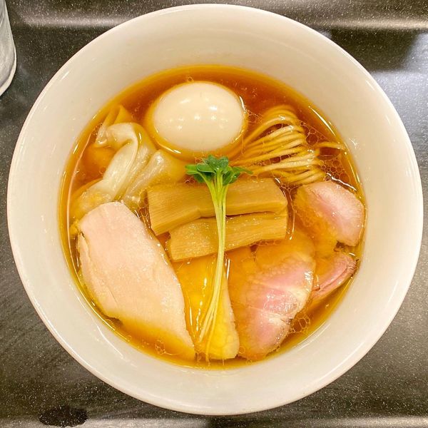 「特製鶏そば ¥1,380」@らぁ麺 やまぐちの写真