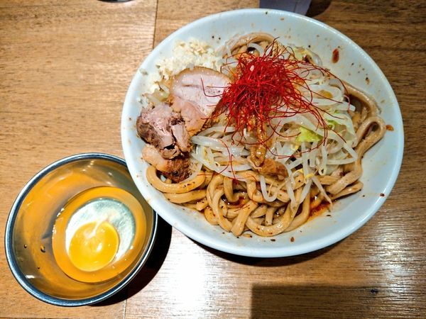 「【限定】汁なし(ベトナム風えび味変更)」@MEN YARD FIGHTの写真