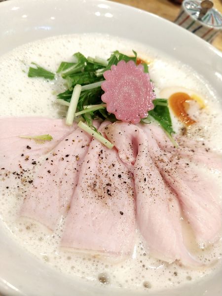 「濃厚鯛塩ラーメンDX」@福島壱麺の写真