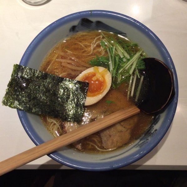「柚子醤油ラーメン」@AFURI 六本木ヒルズ店の写真
