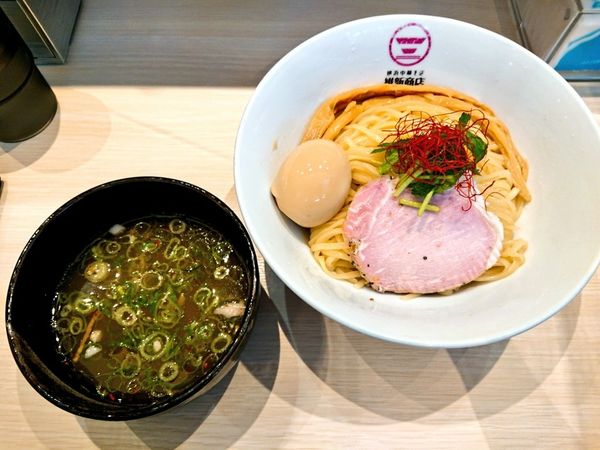 「【限定】柚子塩つけそば」@横浜中華そば 維新商店 みなとみらい店の写真