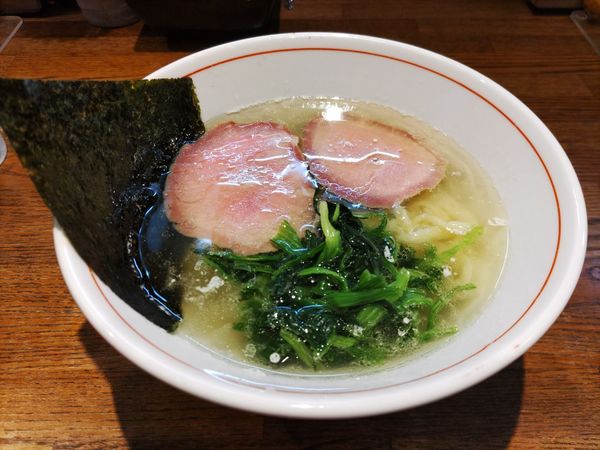 「塩ラーメン」@らー麺屋 バリバリジョニーの写真