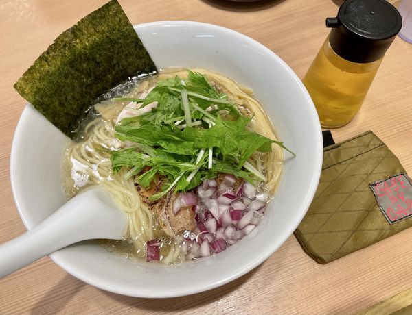 「冷やし昆布水塩らぁ麺」@らぁ麺 和來の写真