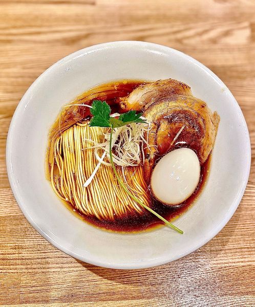 「鶏中華ソバ 【醤油】+ 味玉」@麺 コレキヨの写真