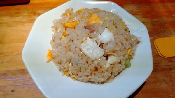 「半チャンラーメン（￥620）」@萬龍軒の写真