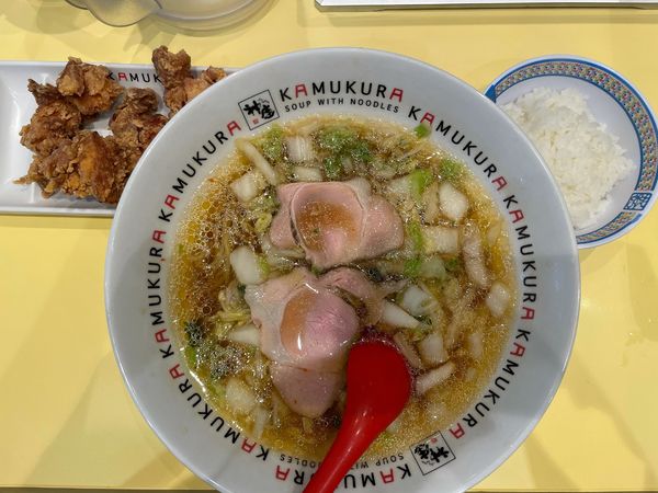 「からあげセット」@どうとんぼり神座 渋谷店の写真