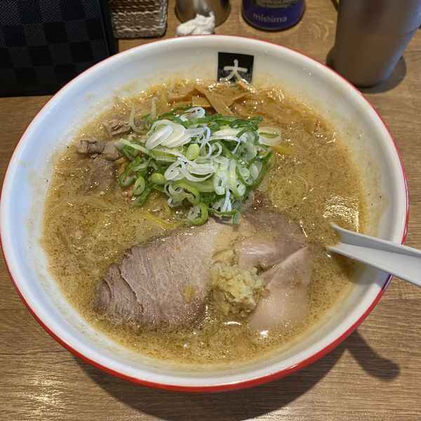 「味噌ラーメン　大盛　¥1,020」@大島の写真