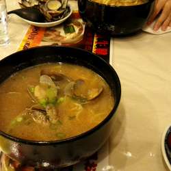 蜊香湯麺1,001円