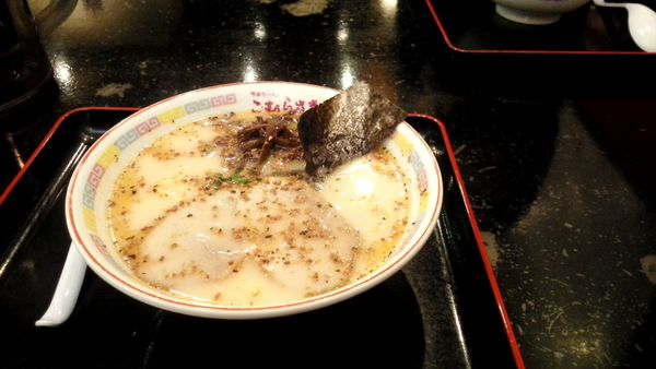 「ラーメン780円」@熊本ラーメン こむらさき 新横浜店の写真