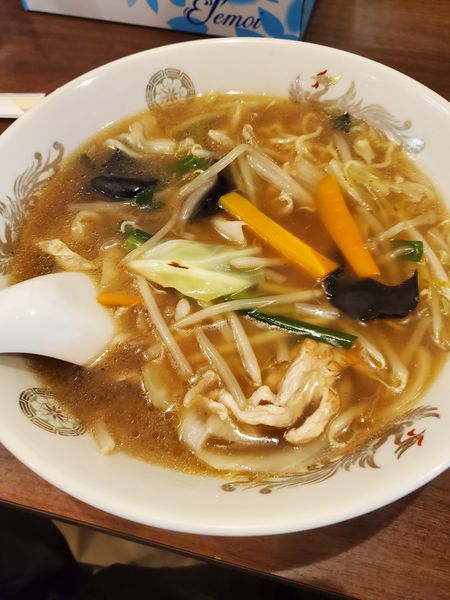 「サンマーメン８００円」@中華料理 龍鳳の写真