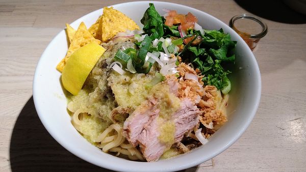 「【本日のイレギュラーメニュー】ajitoの冷やしまぜそば」@ajito ismの写真