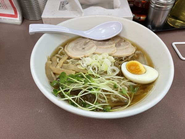「冷やしラーメン」@ハッスルラーメンホンマ 錦糸町店の写真