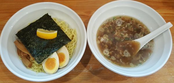 「ギョカイツケメン」@らーめん 黒の木の写真