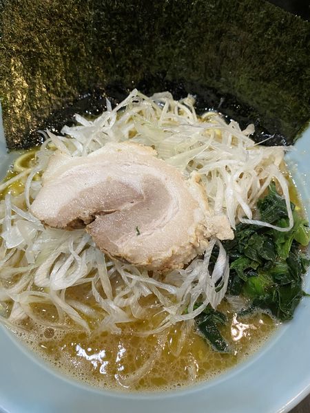 「ラーメン＋ねぎ」@らーめんありがた家の写真