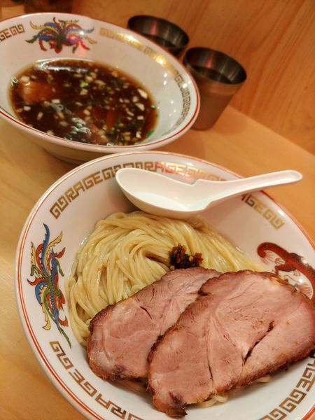 「冷やし腕刀ニボつけ・チャーシュー増し」@麺尊RAGE中野腕刀の写真