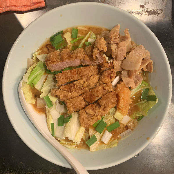 「パーコー麺（ニンニク）」@miso noodle 板橋パーコーパーコーの写真