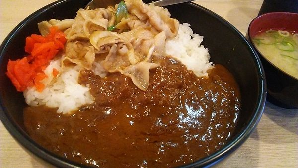 「スタミナカレー 並 750円」@伝説のすた丼屋 お茶の水店の写真