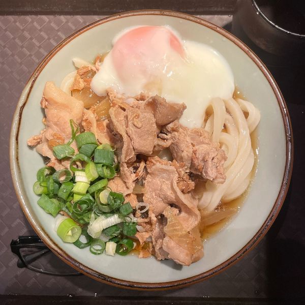 「肉玉ぶっかけうどん（冷）」@うどん 038の写真