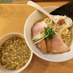 【限定】煮干昆布水つけそば　850円