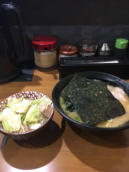 「ラーメン並　キャベチャー」@らーめん ささきの写真