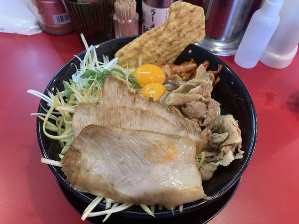 「バリおの冷やしぶっかけ」@家系ラーメン 王道 神道家の写真