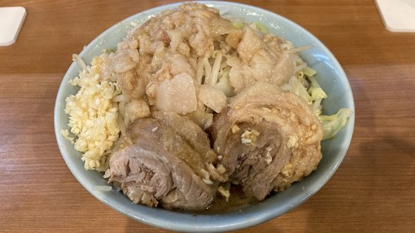 「小ラーメン（全マシ）」@ラーメンBoo Boo太郎。の写真