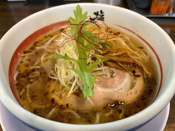 「天然塩ラーメン」@岐阜 塩元帥の写真