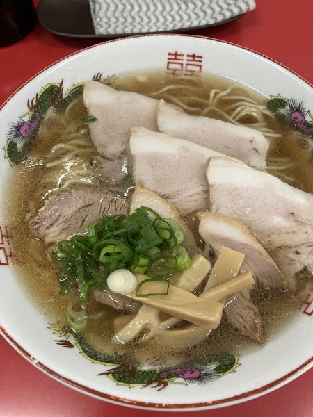「中華そば、チャーシュー」@中華そば 竹千代の写真