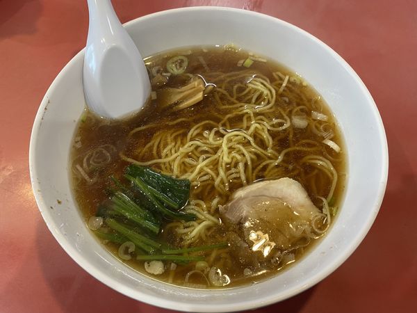 「ラーメン 350円」@正来軒の写真