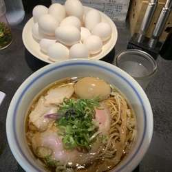 PLUS(味玉)細麺+白飯小