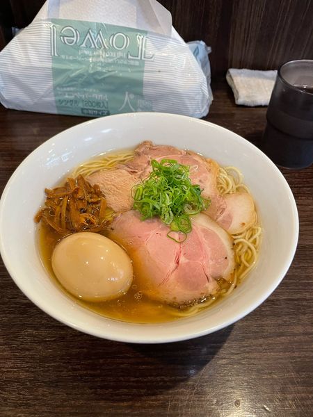 「『味玉塩ラーメン』　780円」@かしわぎの写真