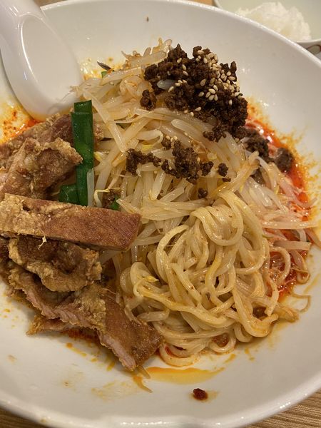 「冷やし排骨担々麺1480」@希須林 赤坂店の写真