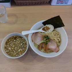 限定 煮干昆布水つけそば 850円