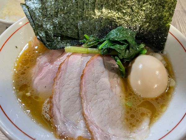 「特製ラーメンとライス」@輝道家直系 皇綱家の写真