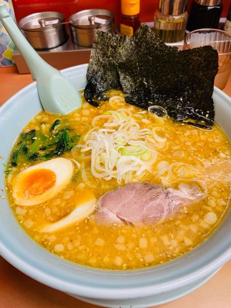 「特製味噌 玉子」@ラーメン山岡家 さいたま宮前店の写真