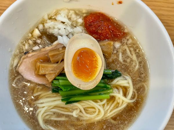 「限定（冷やし中華）」@ほっこり中華そば もつけの写真