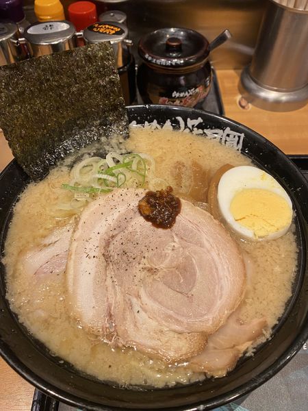 「3DX＋ライス」@らあめん花月嵐 ファブ南大沢店の写真