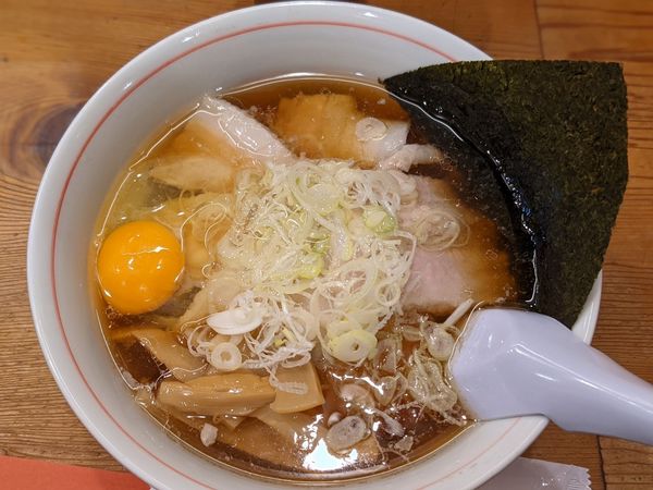 「月見きたかた」@別邸三く 中華蕎麦 萃の写真