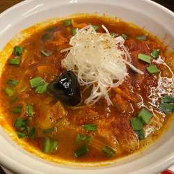 朝天麻辣白湯麺(3辛)