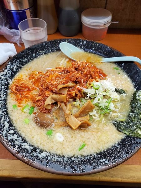 「ミソホルモン」@屋台ラーメンとんこつ貴生 稔台店の写真