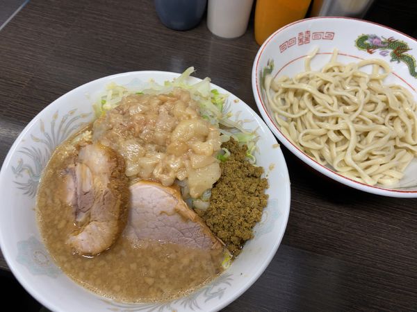 「つけ麺カレー950円+50円」@ラーメン二郎 川越店の写真