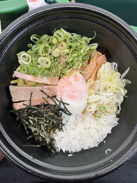 「スペシャル油そば」@東京油組総本店 ベルーナドーム組の写真