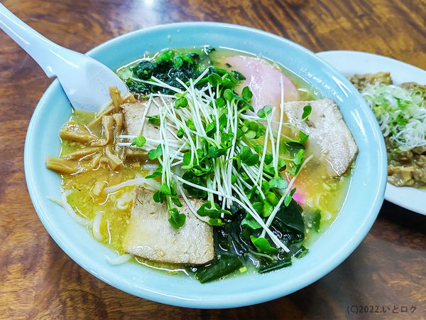 「みそ五目ラーメン」@青竹食堂の写真