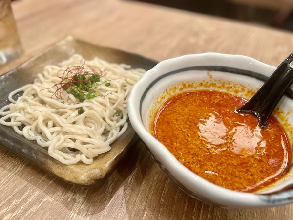 「☆期間限定 辛シビ坦々つけ麺☆」@肉汁餃子のダンダダン 東神奈川店の写真