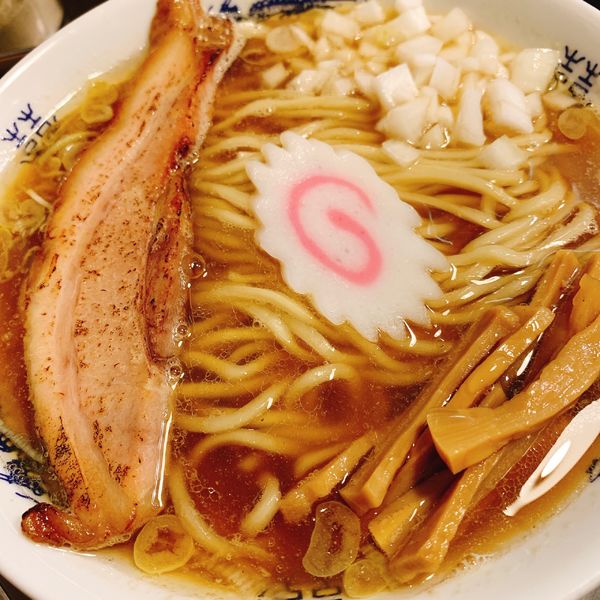 「煮干しそば」@煮干そば 流。の写真