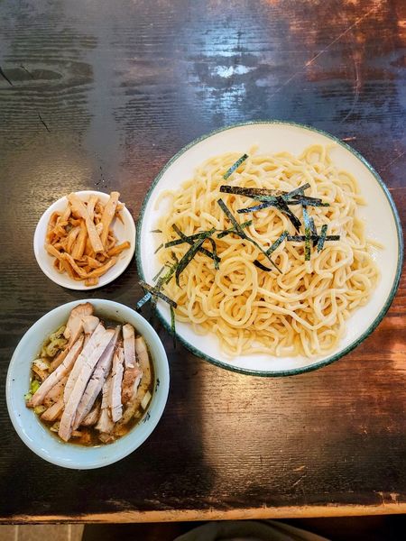 「竹の子チャーシューつけそば大盛」@丸長 荻窪本店の写真