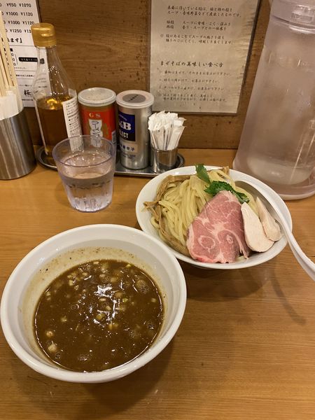 「濃厚煮干つけ麺」@つけめん桜坂の写真