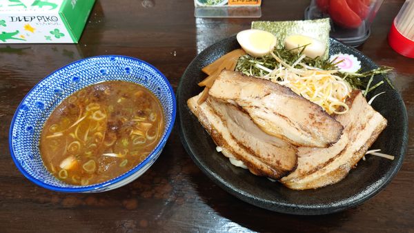 「ネギつけそば（小） 850円 + 替玉 100円」@麺屋こうきの写真