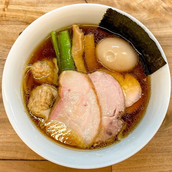 「特中華そば ¥1,200」@白河手打中華そば  一番いちばんの写真